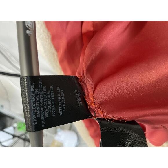 Sanctuary Women's Cream Faux Shearling Peacoat Jacket, Size M - Picture 9 of 9